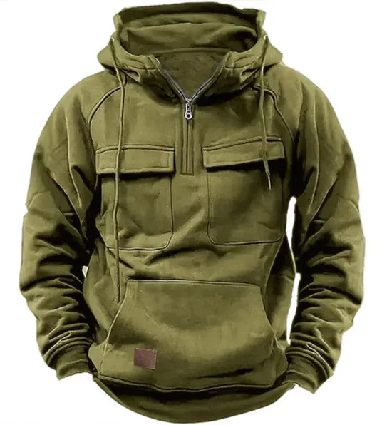 Fall Winter Hooded Young Men's Workwear