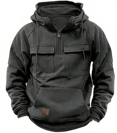 Fall Winter Hooded Young Men's Workwear