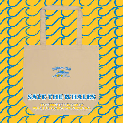 Eco Tote Bag 'Save the Whales'