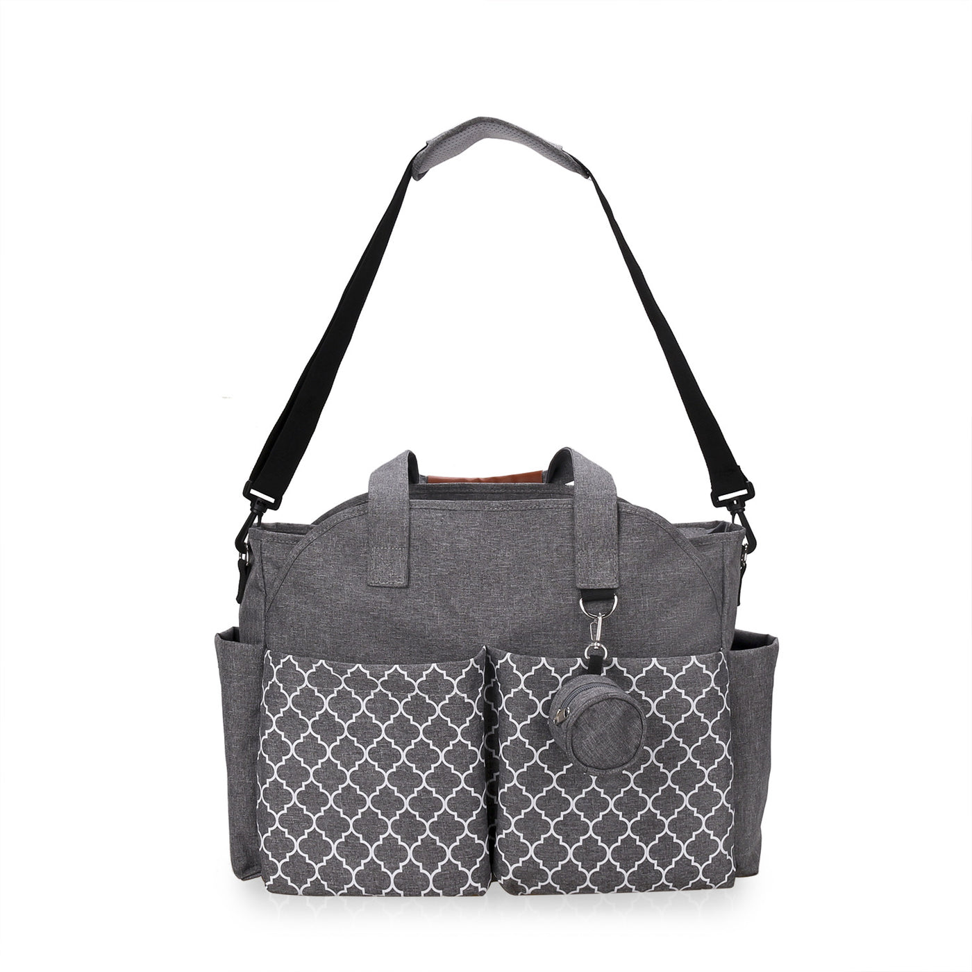 Outdoor Simplicity Printed Single-shoulder Mommy Bag