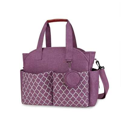 Outdoor Simplicity Printed Single-shoulder Mommy Bag