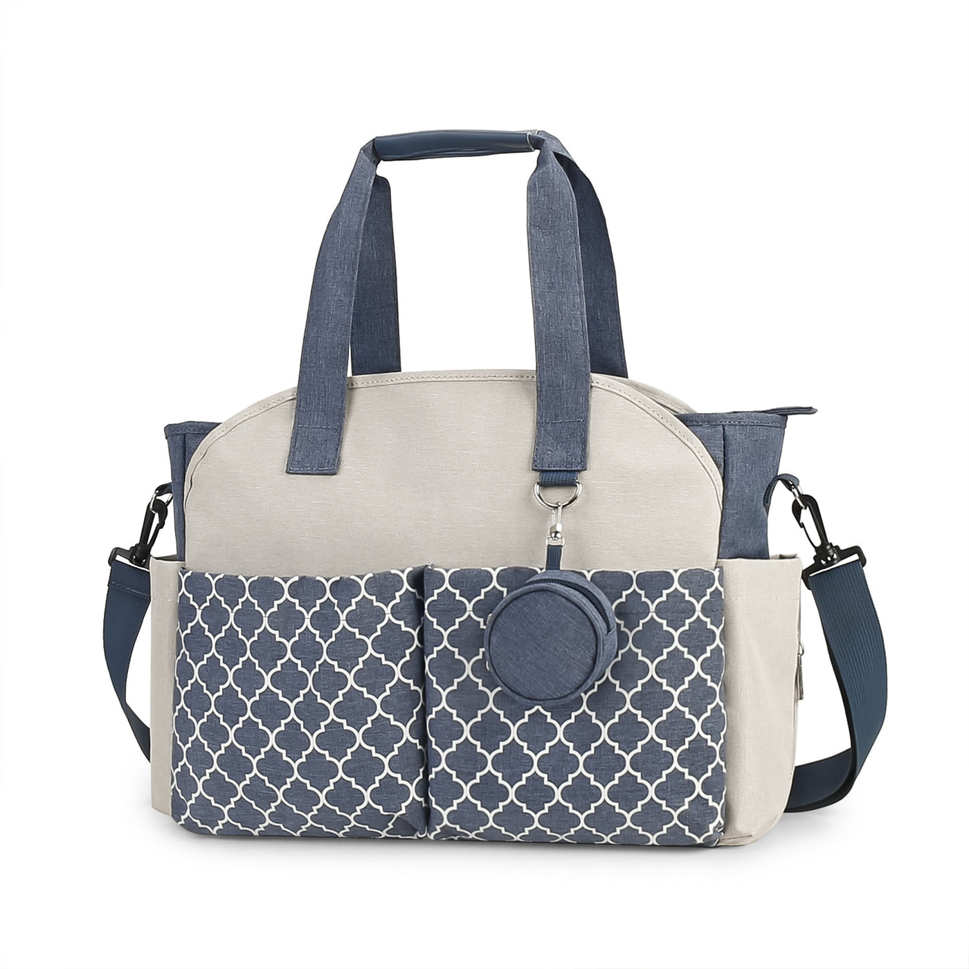 Outdoor Simplicity Printed Single-shoulder Mommy Bag