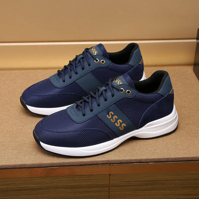 Men's Outdoor All-matching Fashion Leather Sneakers