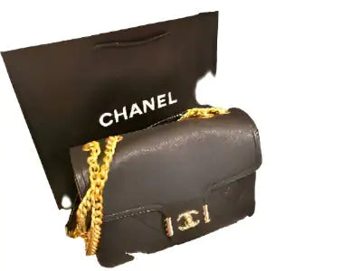 Chic Handbag with Double Chain Handle