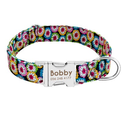 Personalized Nylon Pet Collars