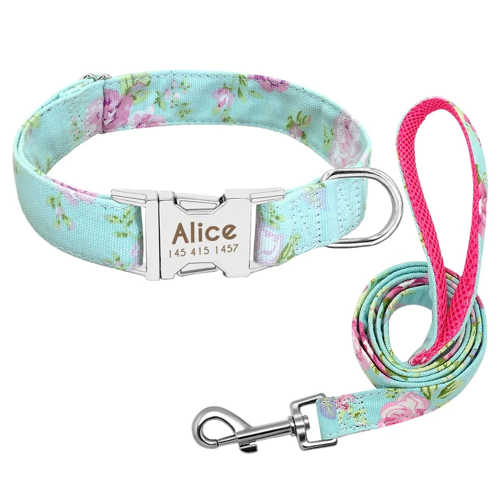 Personalized Nylon Pet Collars