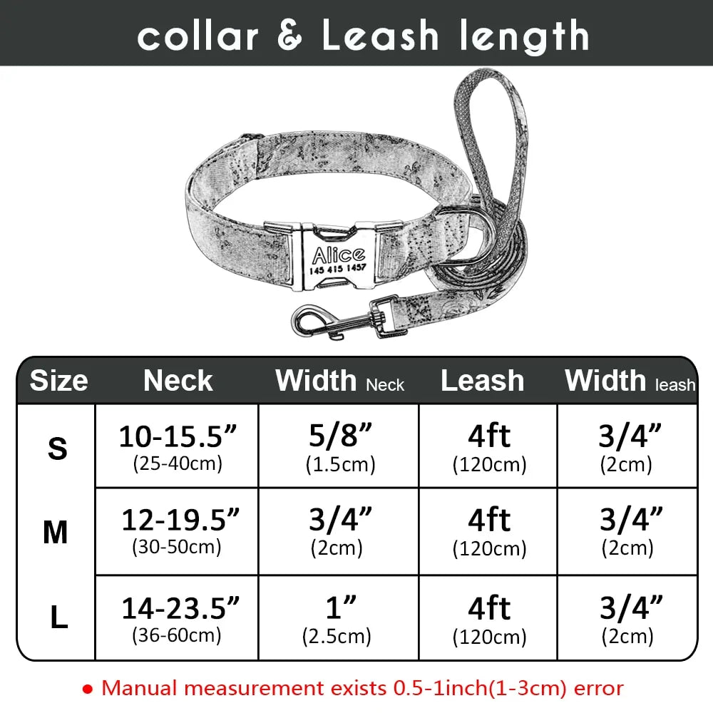 Personalized Nylon Pet Collars