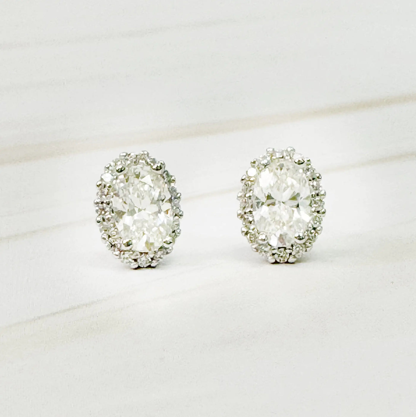 Absolute Sparkle Moissanite Stud Earrings