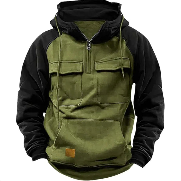 Fall Winter Hooded Young Men's Workwear