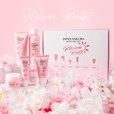 Skin Care Set JAPAN SAKURA Women Beauty Gift Set