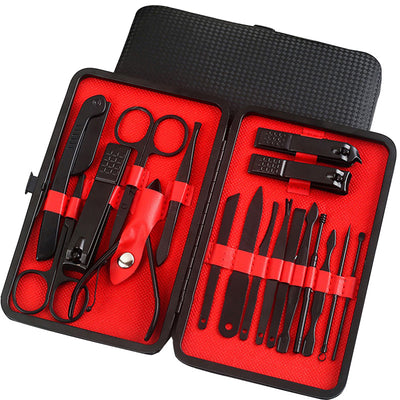 Professional Nail Care Set – Stainless Steel Clippers, Trimmers & Pedicure Tools