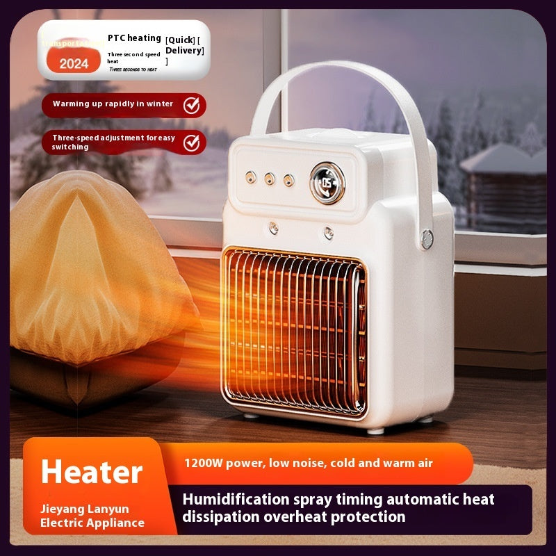 Efficient 2-in-1 Room Heater & Humidifier