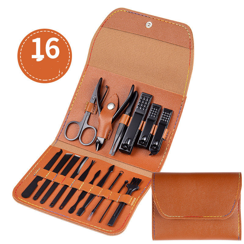 Professional Nail Care Set – Stainless Steel Clippers, Trimmers & Pedicure Tools