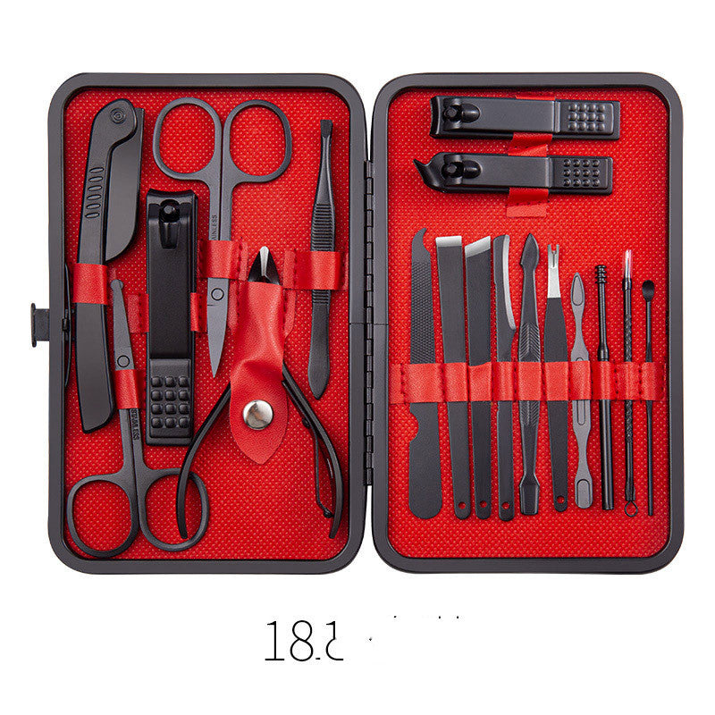 Professional Nail Care Set – Stainless Steel Clippers, Trimmers & Pedicure Tools