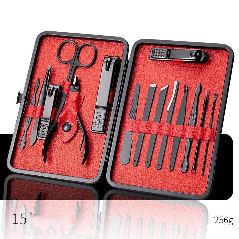 Professional Nail Care Set – Stainless Steel Clippers, Trimmers & Pedicure Tools