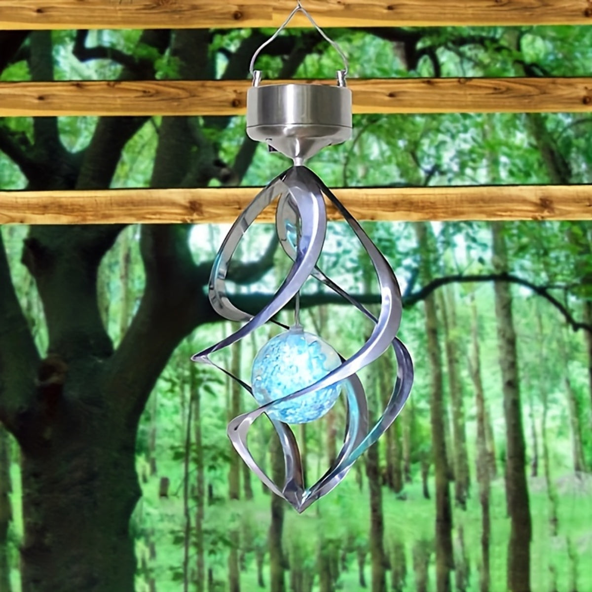 Wind Spinner Solar Light