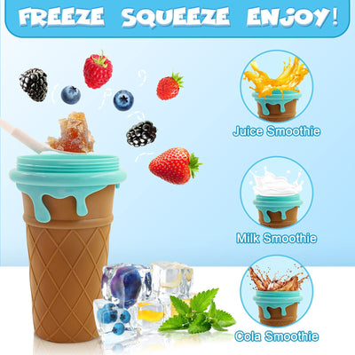 500ml Large Capacity Fast Cooling Magic Ice Cream Slushy Maker