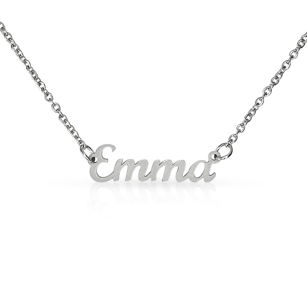 Custom Nameplate Necklace