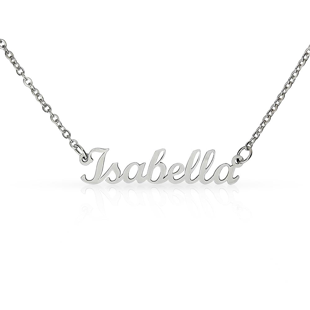 Custom Nameplate Necklace