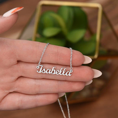 Custom Nameplate Necklace