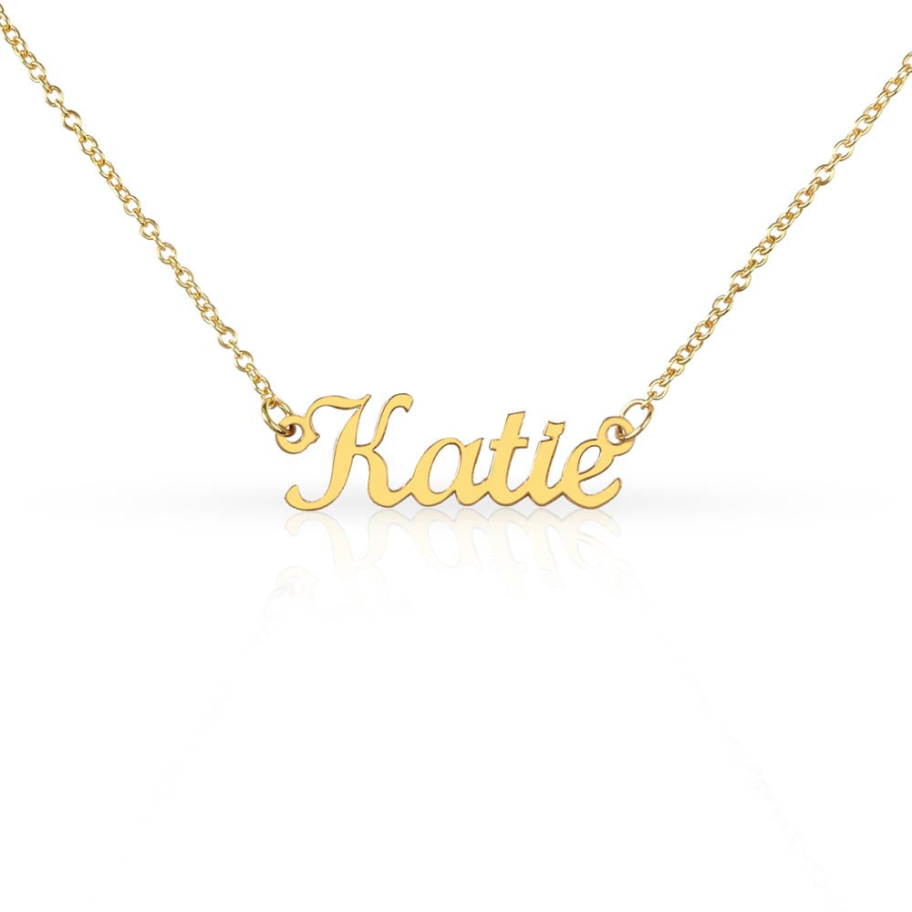 Custom Nameplate Necklace