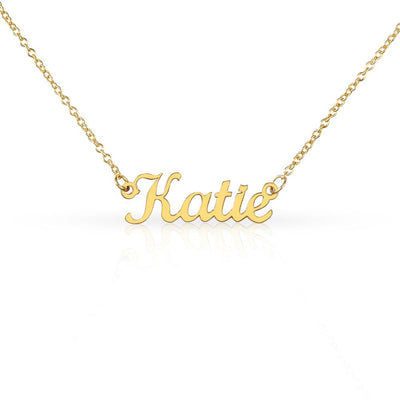 Custom Nameplate Necklace