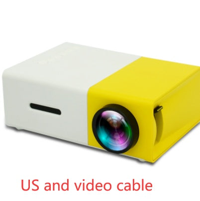 Portable Projector 3d HD LED Home Theater Cinema HDMI-compatible Mini Projector