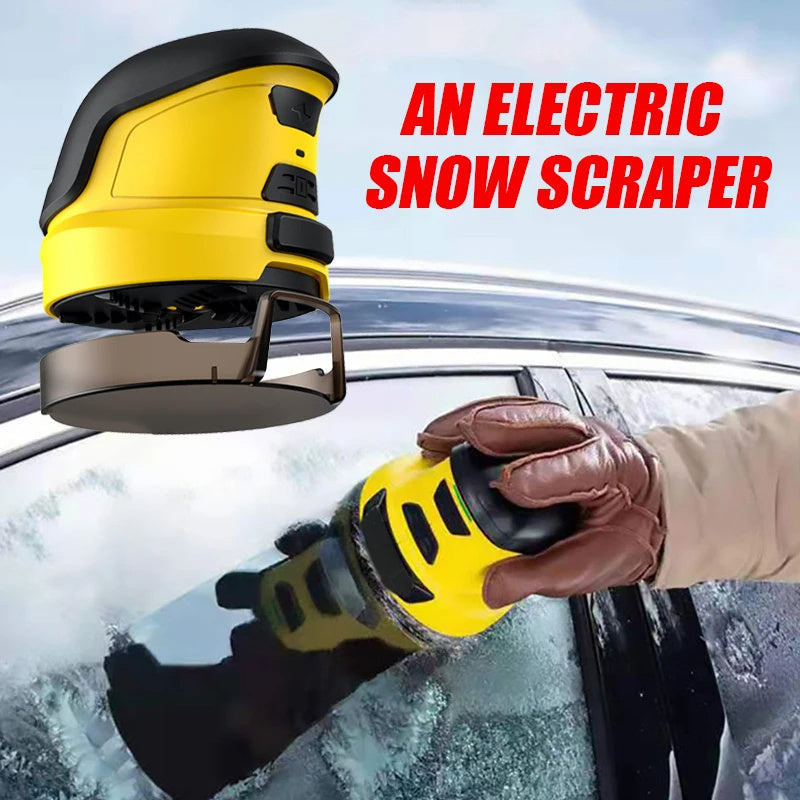 Cordless Snow Scraper, Electric Ice Scraper for Auto De-icing