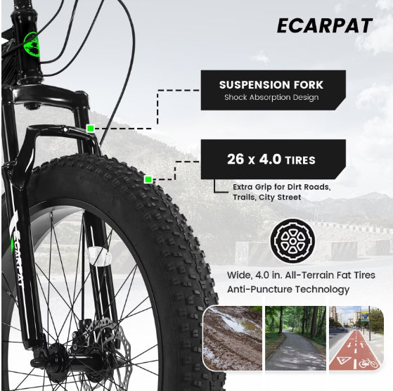 All-Terrain Mountain Dirt Bike