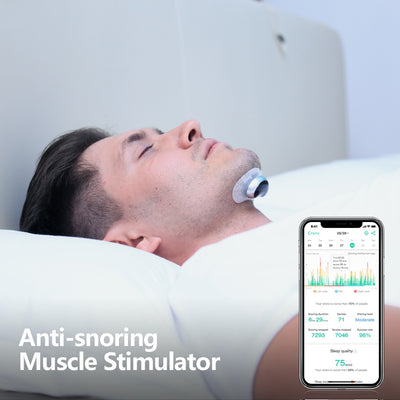 Electronic Anti-Snoring Muscle Stimulator Device