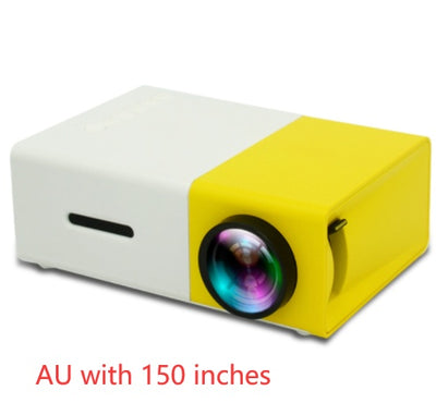 Portable Projector 3d HD LED Home Theater Cinema HDMI-compatible Mini Projector