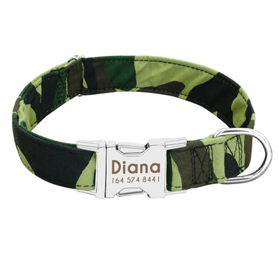 Personalized Nylon Pet Collars