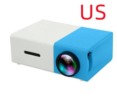 Portable Projector 3d HD LED Home Theater Cinema HDMI-compatible Mini Projector