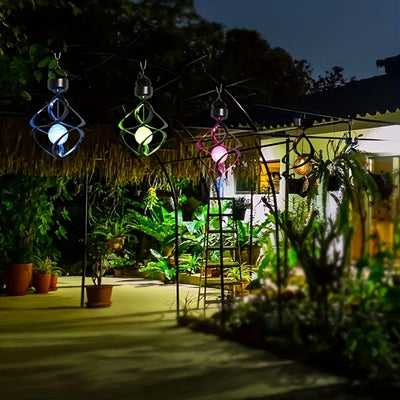 Wind Spinner Solar Light