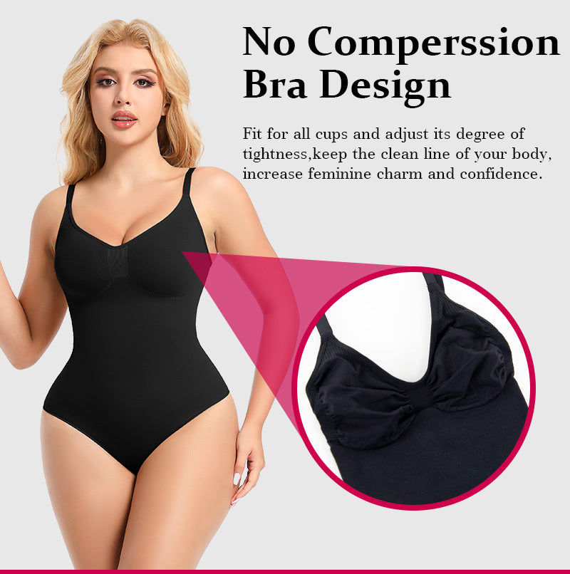 Seamless Slimming Fajas Bodysuit