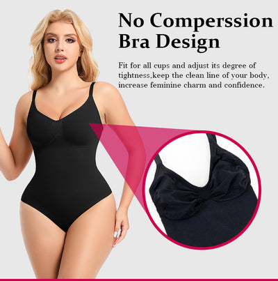 Seamless Slimming Fajas Bodysuit