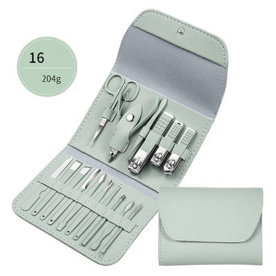 Professional Nail Care Set – Stainless Steel Clippers, Trimmers & Pedicure Tools