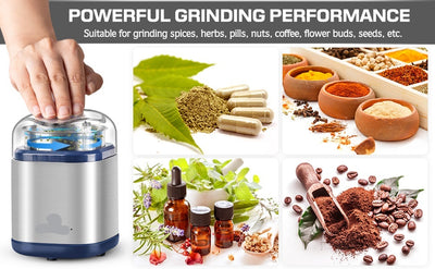 Electric Grinder for Herb, Spice, Pollen and Coffee