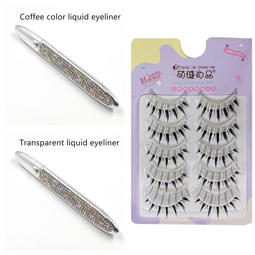 False Eyelashes Self-adhesive Eyeliner Multi-color