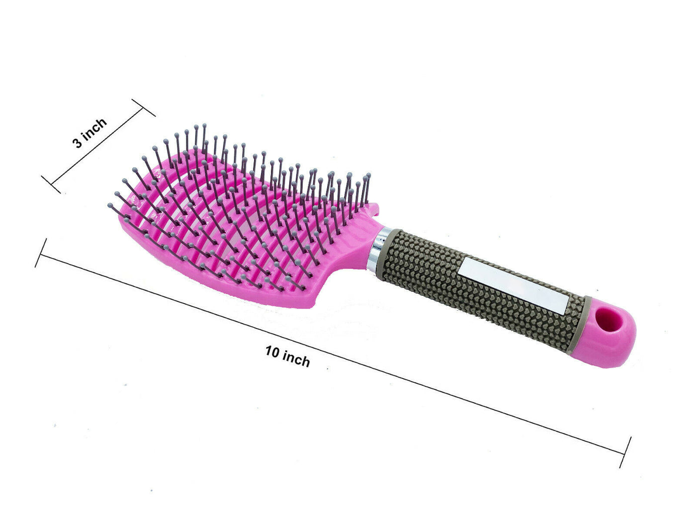 Scalp Massage Anti Static Curved Vented Styling Detangling Hair Brush