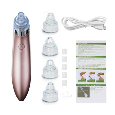 Electric Blackhead Vacuum Pore Cleaner and Acne Pimple Remover