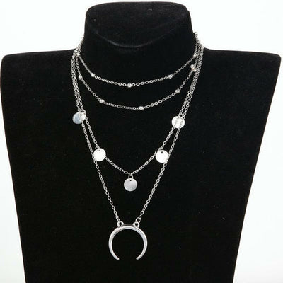 Moon Layered Necklace