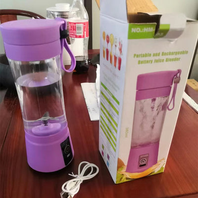 Portable Blender with USB Recharge, Fruit Juice Mixer