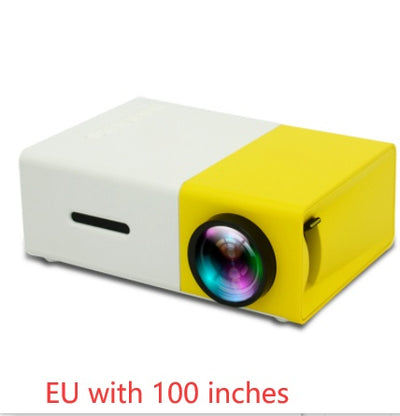 Portable Projector 3d HD LED Home Theater Cinema HDMI-compatible Mini Projector