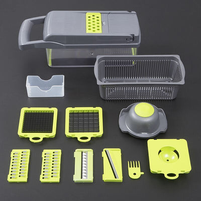 Multifunctional Vegetable Cutter Home Kitchen Slicing and Dicing Fruit Artifact