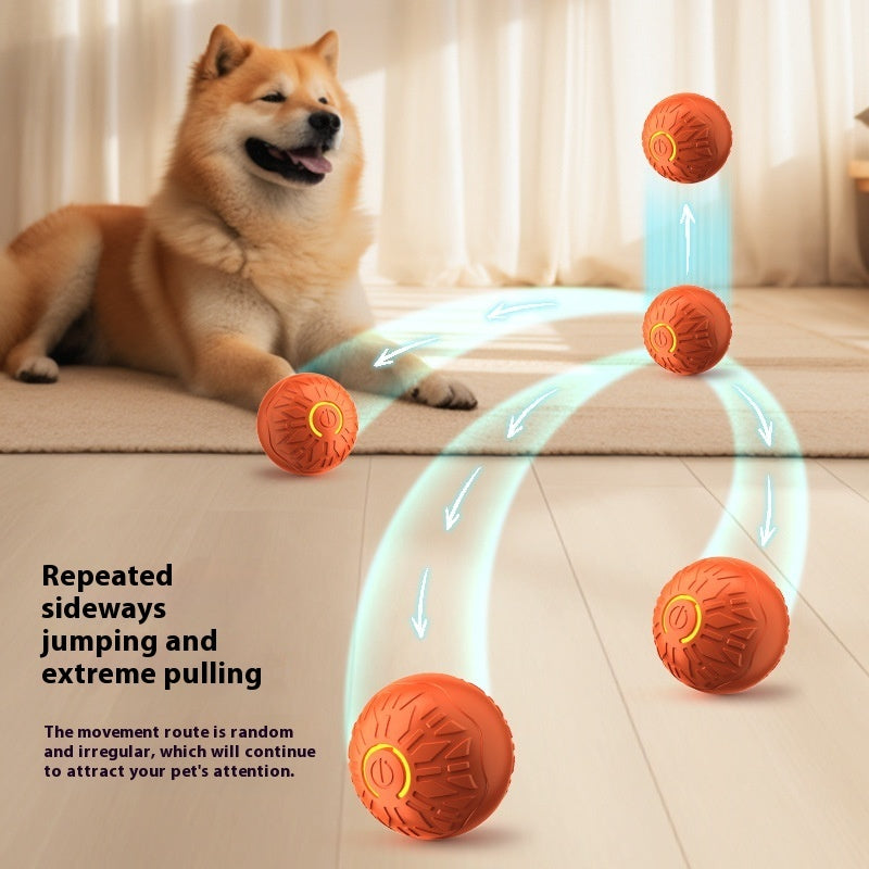 Electric Automatic Luminous Jumping Ball, Dog Training