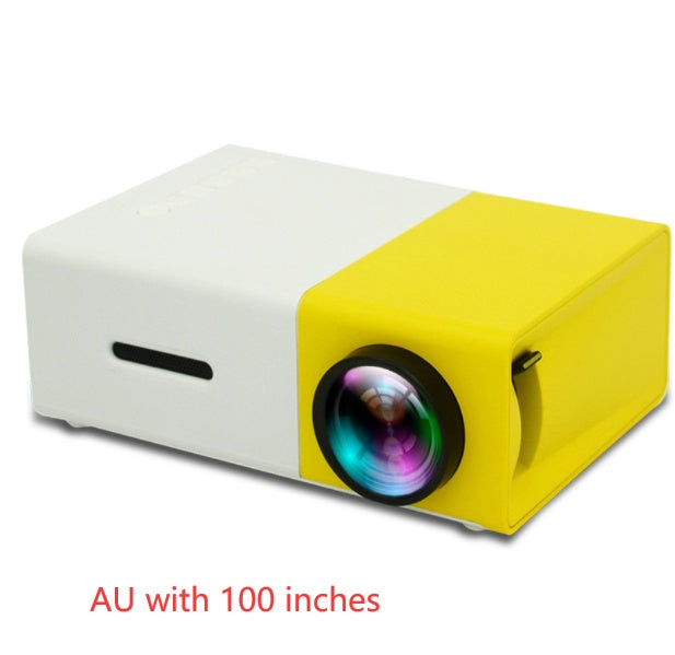 Portable Projector 3d HD LED Home Theater Cinema HDMI-compatible Mini Projector