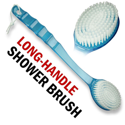 Long Handle Bath and Shower Body Massage Brush