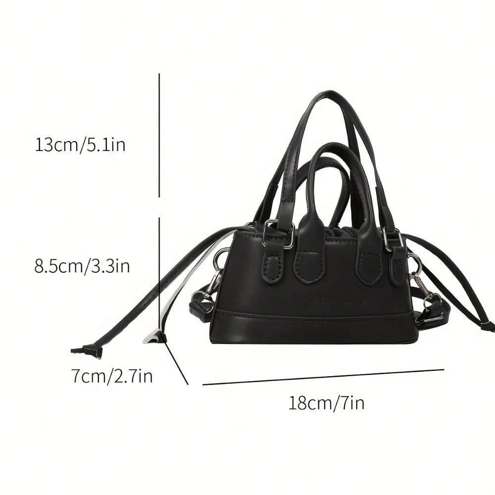 Cute Purse Mini Crossbody Bag, Top Handle Clutch Handbag