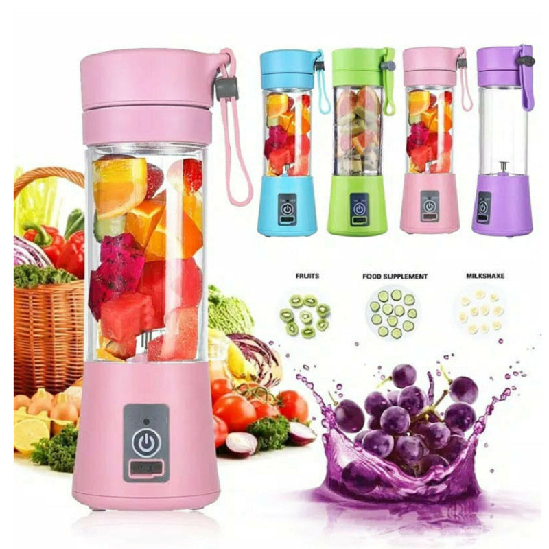 Portable Blender with USB Recharge, Fruit Juice Mixer